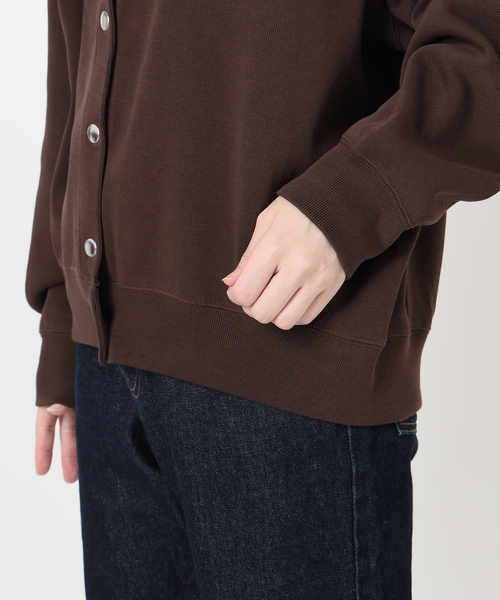 美品★SLOBE IENA スローブ イエナ WEB限定 スナップカーディガン★ SLOBE IENA｜《WEB限定/追加3》ダブルフェイスジャージースナップ