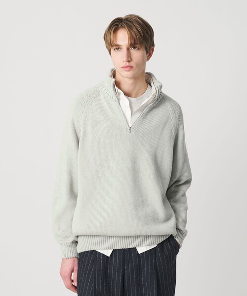 BEAUTY＆YOUTH UNITED ARROWS セーター ニット コード ヤーン ハーフ