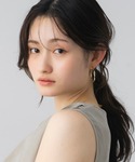 フープ ピアス ツイストフープピアス レディースの詳細画像2
