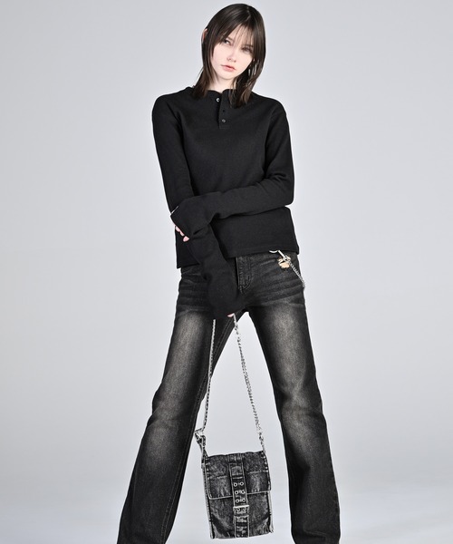 ADRER(アドラー) ショルダーバッグ Vintage Denim Shoulder Bag ADRER(アドラー) ショルダーバッグ Vintage Denim Shoulder Bag