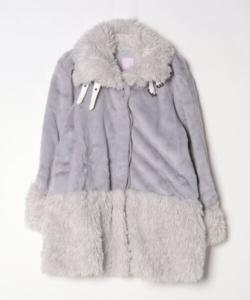 J1U by LA BELLE ETUDE コート FREE ライトパープル レディース