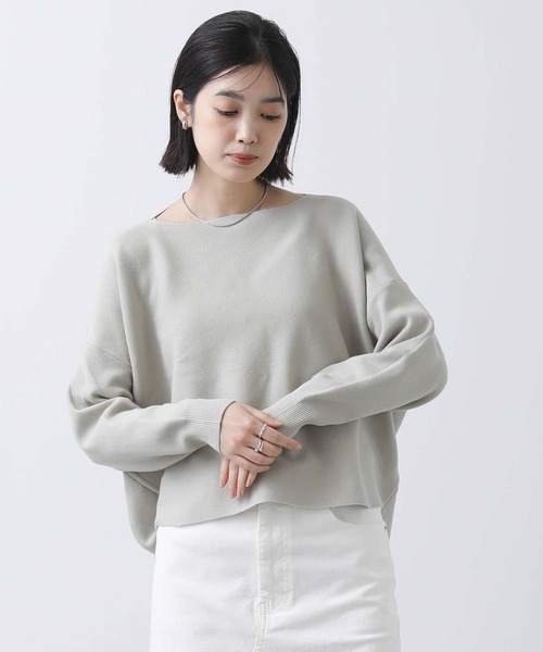 「Gready Brilliant」 長袖ニット FREE オフホワイト レディース_画像2