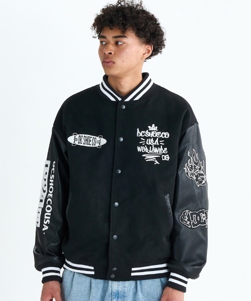 DC SHOES（ディーシーシューズ） スタジャン 25 VARSITY JACKET