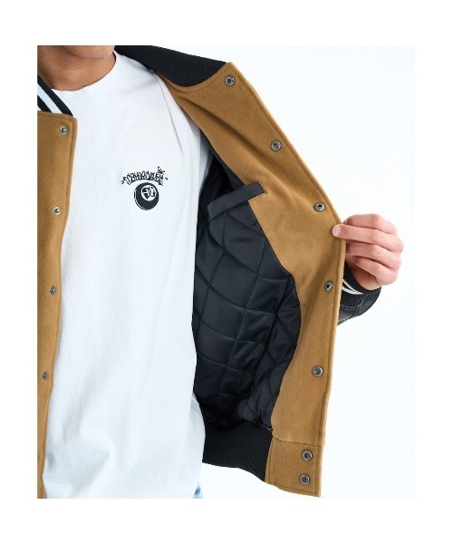 DC SHOES（ディーシーシューズ） スタジャン 25 VARSITY JACKET