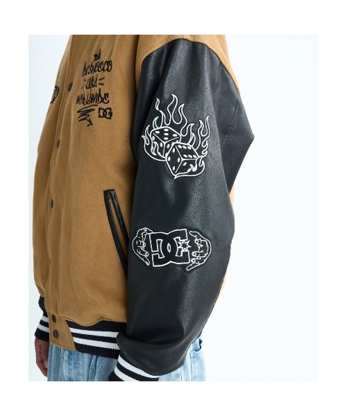 DC SHOES（ディーシーシューズ） スタジャン 25 VARSITY JACKET
