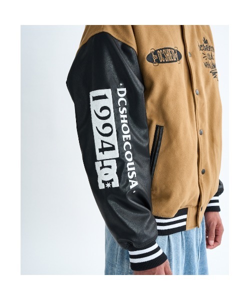 DC SHOES（ディーシーシューズ） スタジャン 25 VARSITY JACKET