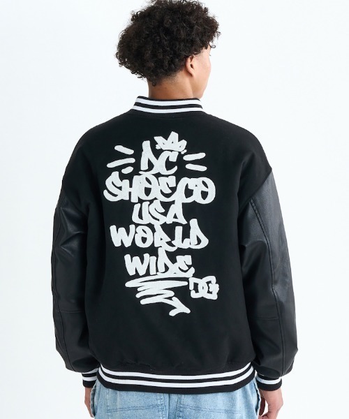DC SHOES（ディーシーシューズ） スタジャン 25 VARSITY JACKET