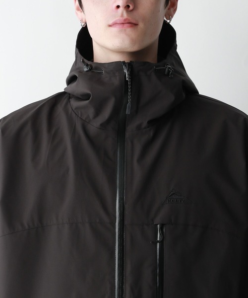 「KELTY」 マウンテンパーカー MEDIUM ブラック メンズ_画像2