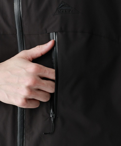 「KELTY」 マウンテンパーカー MEDIUM ブラック メンズ_画像7
