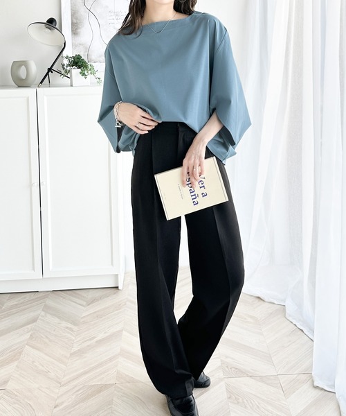 「classicalelf」 半袖カットソー X-LARGE グレイッシュベージュ レディース_画像9