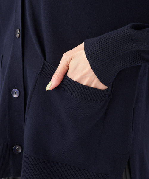 「Petit Honfleur」 カーディガン M グリーン レディース_画像6