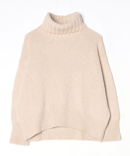 タートルネックニット　GALERIE VIE GALERIE VIE（ギャルリー ヴィー） タートルネックニット S ホワイト