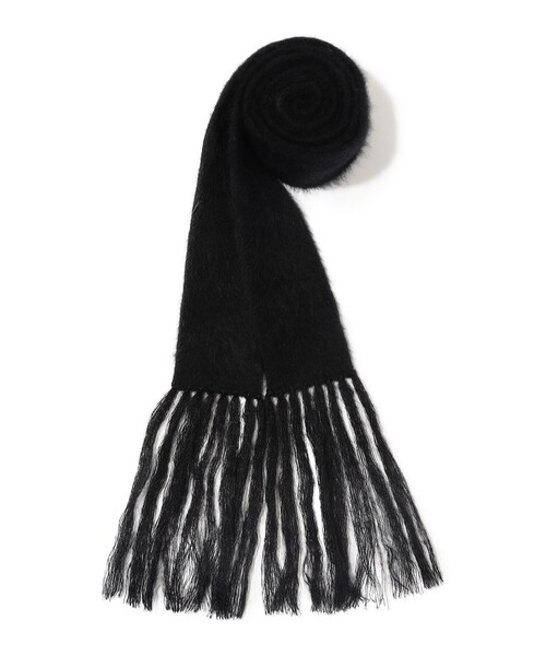 DES PRES（デプレ） ストール マフラー フォックスカシミヤ フリンジ