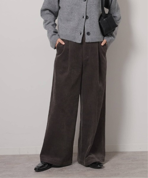 ジャーナルスタンダードレリューム　2タックワイドパンツ エターンドルクロス2タックワイドパンツ（スラックス）｜JOURNAL