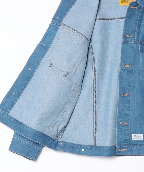 FAT デニムジャケット gジャン MACKTRUCKER メンズ : ZOZOTOWN Yahoo