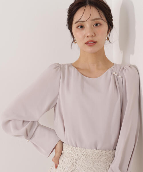 プロポーションボディドレッシング　ブラウス PROPORTION BODY DRESSING（プロポーションボディドレッシング