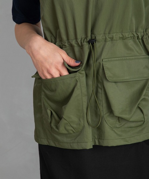 「MARECHAL TERRE」 半袖カットソー MEDIUM ホワイト×ブラック レディース_画像8