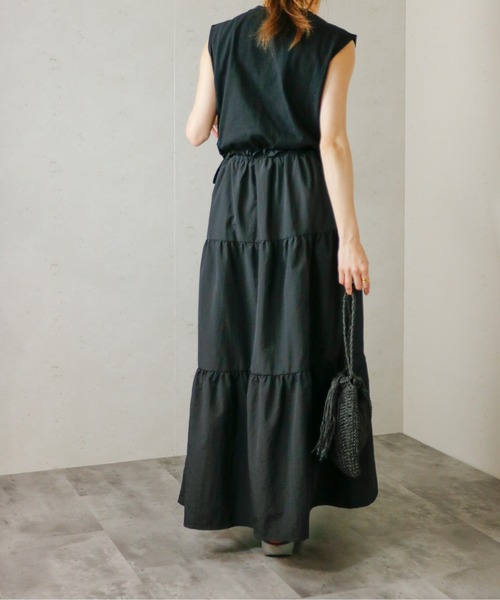 「Per sist ence」 ドッキングワンピース FREE ホワイト レディース_画像8