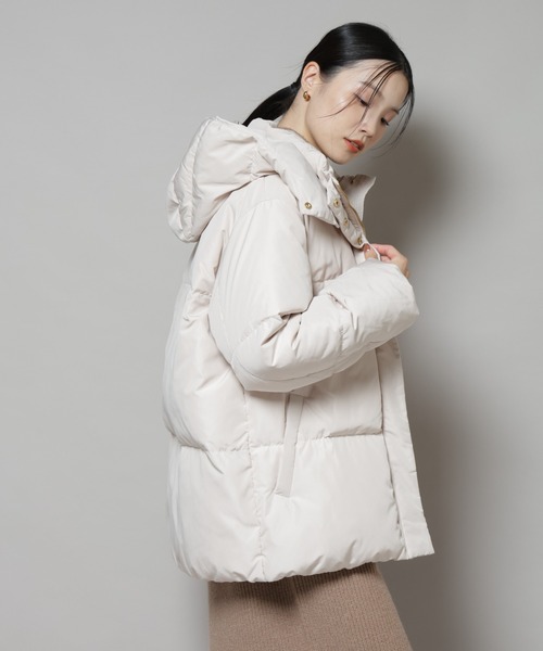 NANO universe（ナノ・ユニバース） ダウンジャケット FREE ブラック