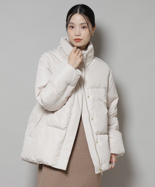 NANO universe（ナノ・ユニバース） ダウンジャケット FREE ブラック