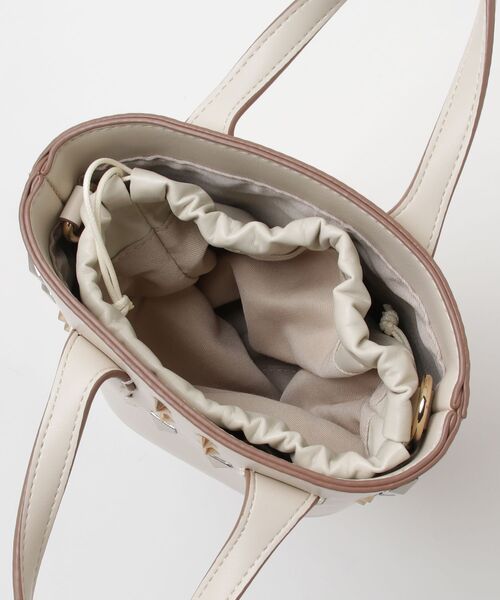 「kakatoo」 クラッチバッグ FREE アイボリー レディース_画像4