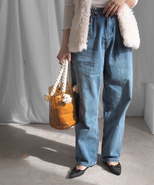 「minia」 バレエシューズ LL ブラック レディース_画像4