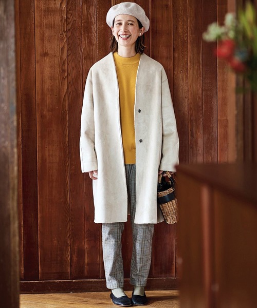 「Sunny clouds」 パンツ - ブラウン系その他 レディース_画像9