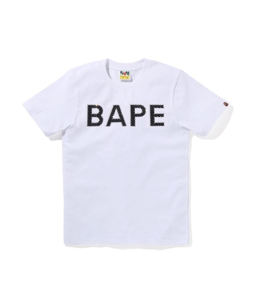 BAPE クリスタルストーン ロゴ Tシャツ A BATHING APE（アベイシングエイプ） tシャツ CRYSTAL STONE BAPE