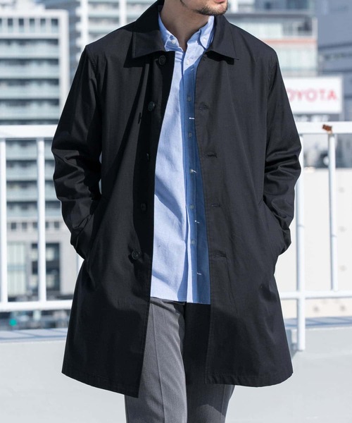 【美品】URBAN RESEARCH ROSSO ステンカラーコート Ｍ URBAN RESEARCH ROSSO MEN 「URBAN MEN」 ステンカラーコート MEDIUM