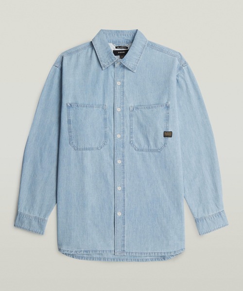 G-STAR RAW シャツ Relaxed 2-Pocket Shirt/2ポケットリラックス