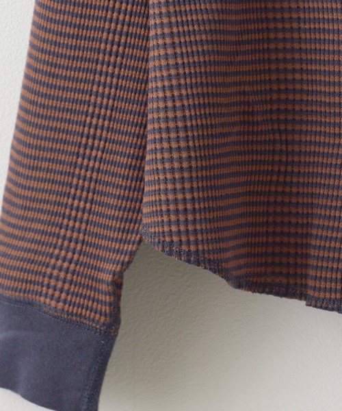 「MILLER」 長袖カットソー L ブラウン レディース_画像3