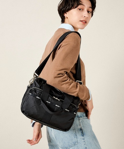 美品 レスポートサック 2way リュック バックパック ハンドバッグ ブラック レスポートサック(LeSportsac) 2way リュック・バックパック | 通販