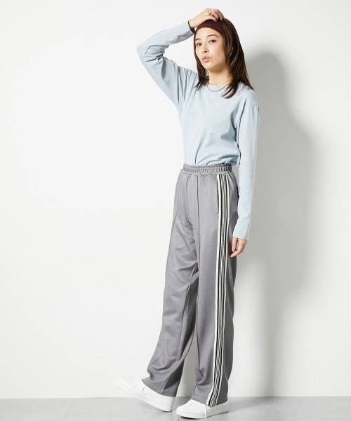 slattgir（スラットジール） パンツ 高身長 サイドラインストレート