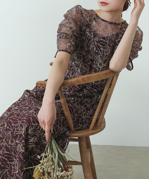 Kana コンビワンピース M ワインレッド レディース : ZOZOTOWN Yahoo