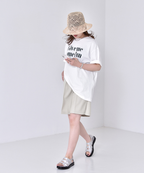「Au BANNISTER」 フラットサンダル M ブラック レディース_画像5