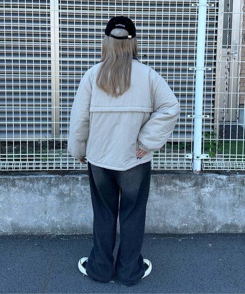 「kutir」 ブルゾン LARGE ライトベージュ レディース_画像5