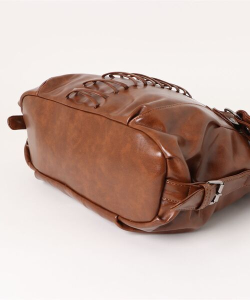 Sibra（シブラ） ショルダーバッグ バッグ レースアップ風デザイン