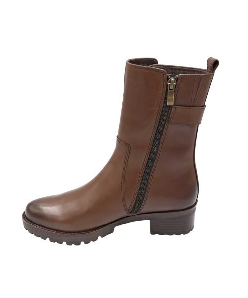 「MODE KAORI」 ショートブーツ 25cm グレー レディース_画像3