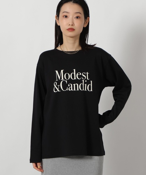 LAKOLE（ラコレ） tシャツ アソートロゴプリント長袖2 / 637523