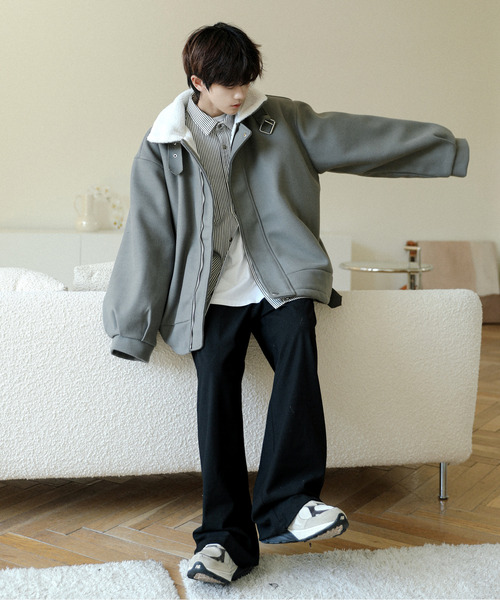 「neos」 ブルゾン X-LARGE ブラック メンズ_画像3