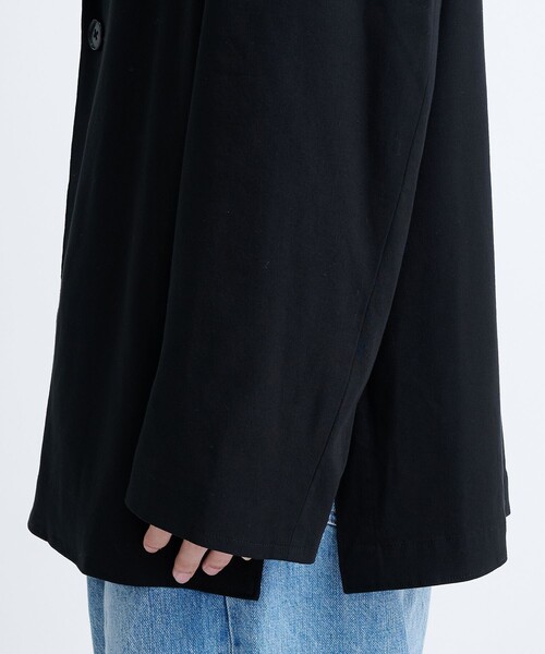 「soe」 テーラードジャケット 3 ブラック メンズ_画像8