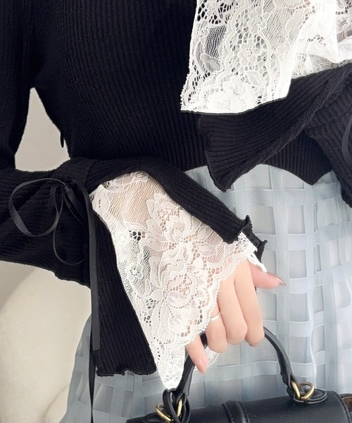 「mily bilet」 ドッキングワンピース MEDIUM アイボリー レディース_画像3