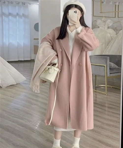 「Dream garden」 チェスターコート L アイボリー レディース_画像6