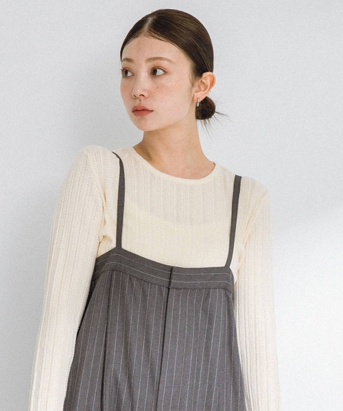 「URBAN RESEARCH Sonny Label」 オーバーオール 36 ネイビー レディース_画像2