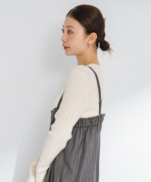 「URBAN RESEARCH Sonny Label」 オーバーオール 36 ネイビー レディース_画像4