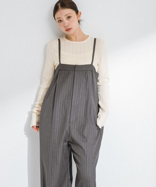 「URBAN RESEARCH Sonny Label」 オーバーオール 36 ネイビー レディース_画像6