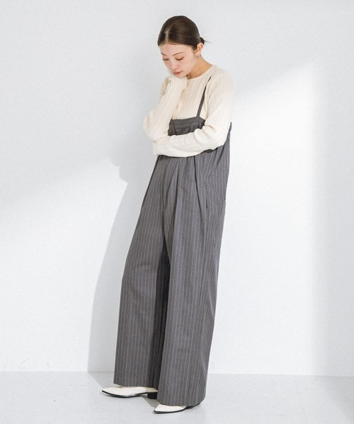 「URBAN RESEARCH Sonny Label」 オーバーオール 36 ネイビー レディース_画像8