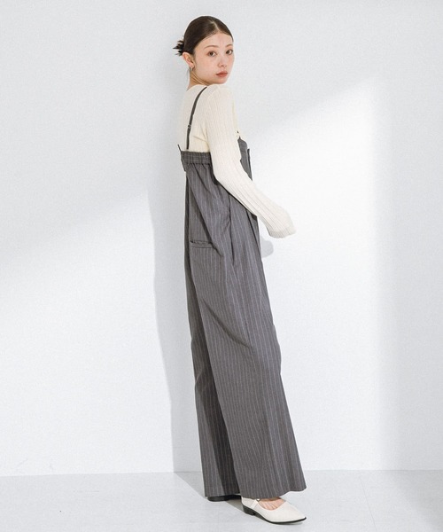 「URBAN RESEARCH Sonny Label」 オーバーオール 36 ネイビー レディース_画像9