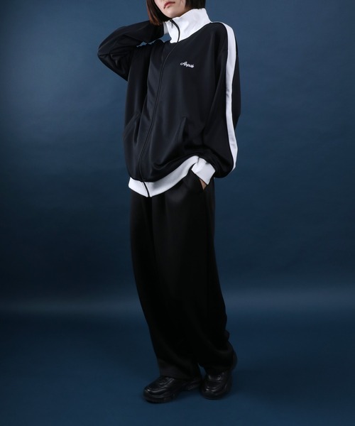 「ANPAS」 ブルゾン M サックスブルー メンズ_画像5