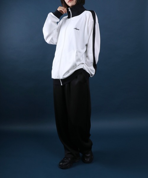 「ANPAS」 ブルゾン M サックスブルー メンズ_画像9